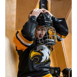 Bauer RE-AKT 155 Youth Hockey Helmet Combo