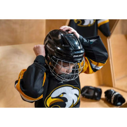 Casque Hockey Bauer RE-AKT 155 Combo Enfant