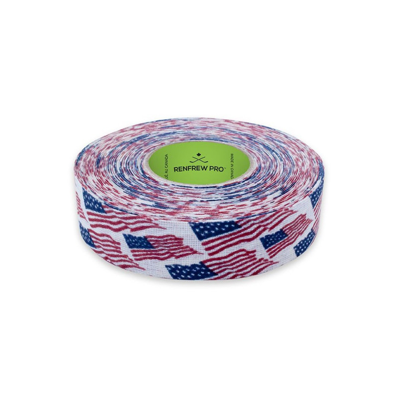Tape Hockey Renfrew Pro USA Flag 24mm x 25m
