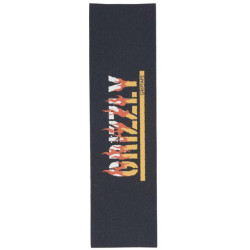 Grizzly Firestarter 9" Graphic Skateboard Grip Tape