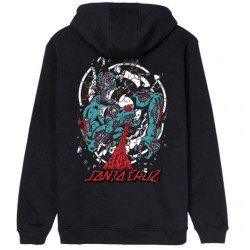 Sweat Santa Cruz Roskopp Dissect Strip Hood Noir