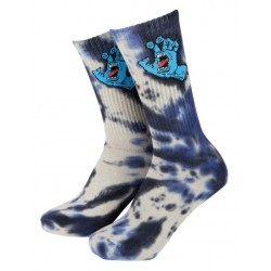 Santa Cruz Screaming Hand Tie Dye Socks
