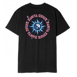 T-Shirt Santa Cruz Sol Tripper Noir