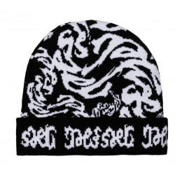 Mesmer Beanie Black White