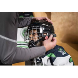 Bauer Prodigy 2.0 Youth Hockey Helmet Combo