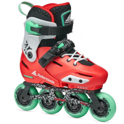 Rollerblade Apex Red / Mint – Adjustable Kids' Inline Skates