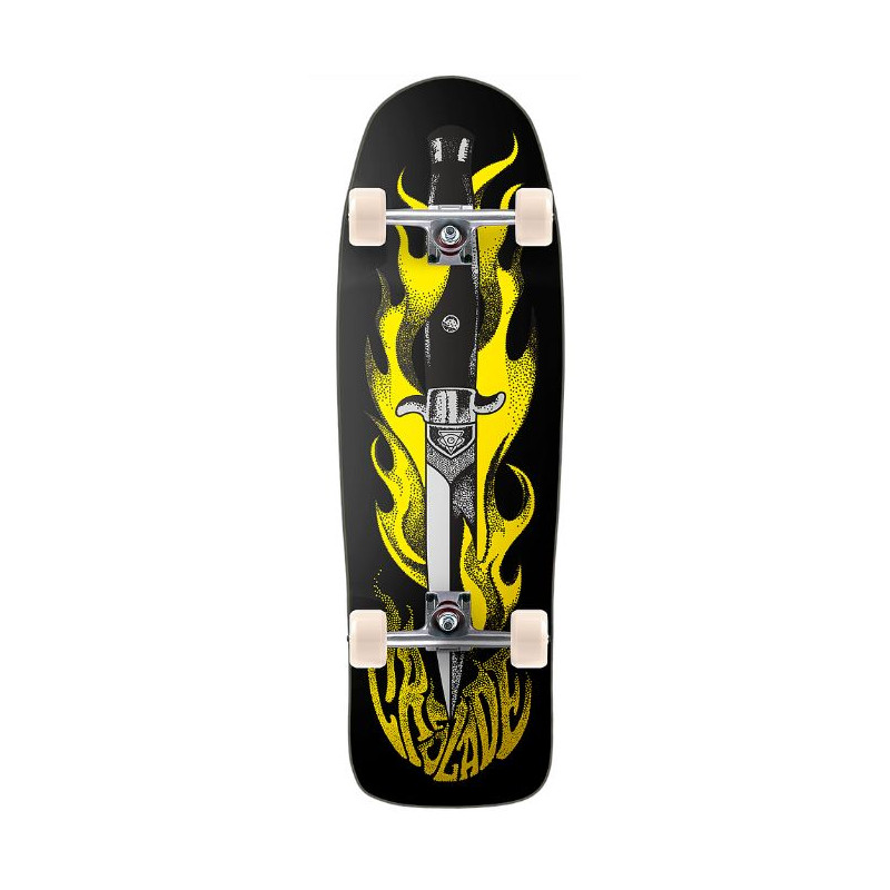 Cruzade Knife 10" x 31.24" Complete Skateboard