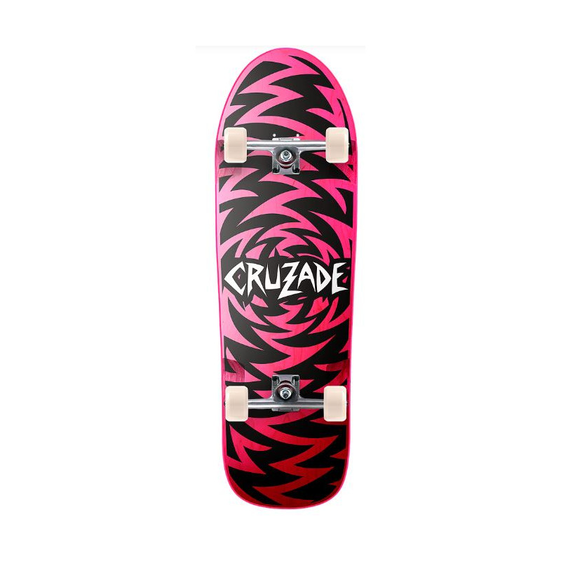 Cruzade Pikes 10" x 32.28" Complete Old School Skateboard