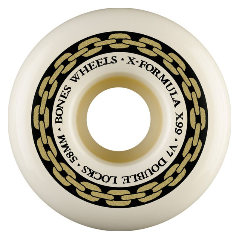 Bones X-Formula V7 Double Locks 58mm 99A – Skate Wheels