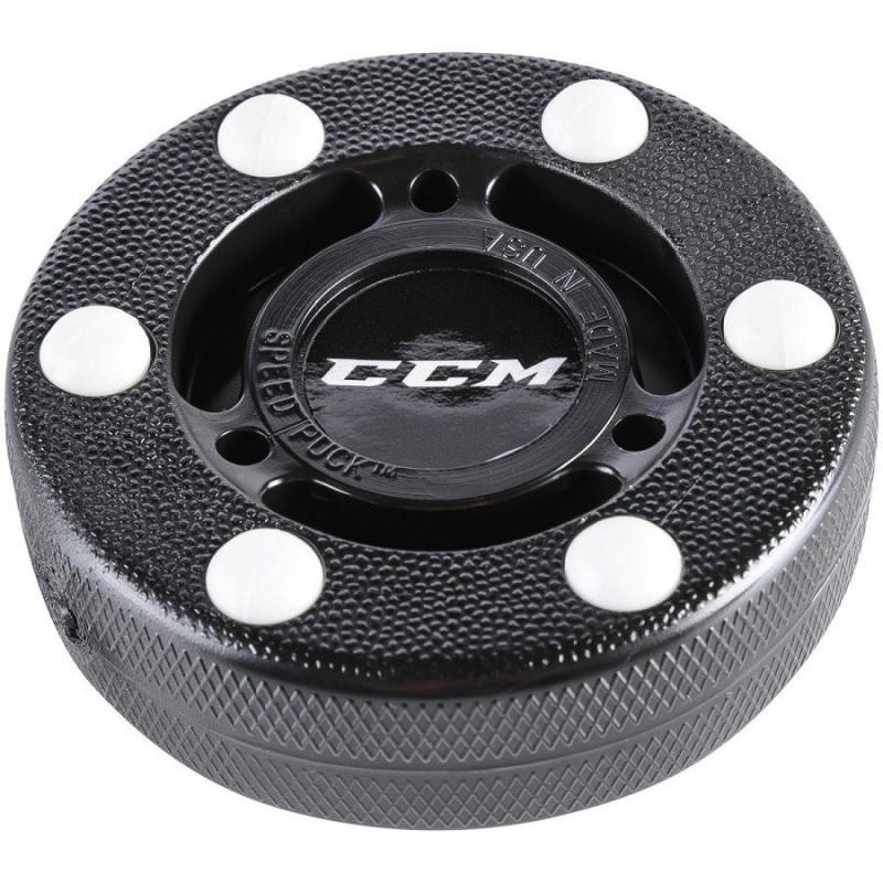 Palet CCM NOIR PUCK Roller Hockey 