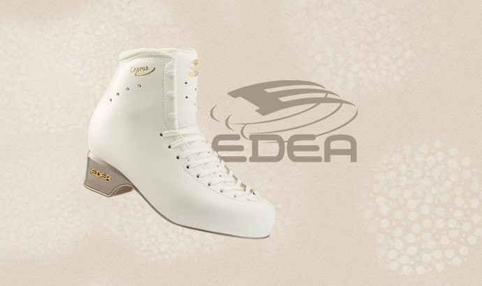 Edea Stella Sac à Patins Rose – 2 Grandes Étoiles Cristal, Bords Réfléchissants, Polyester Résistant, Fond Riveté Avec Drainage