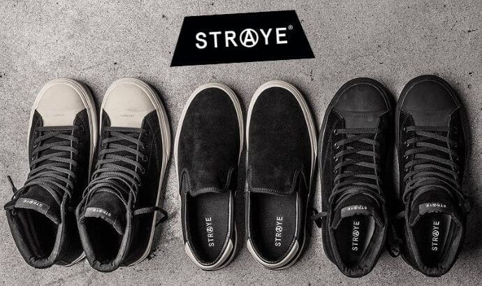 Venez découvrir la marque de skate chaussures et chaussettes  : STRAYE